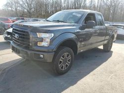 Salvage cars for sale from Copart Glassboro, NJ: 2015 Ford F150 Super Cab