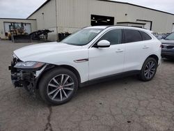 Salvage cars for sale at Woodburn, OR auction: 2019 Jaguar F-PACE Prestige
