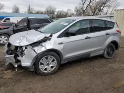 Salvage cars for sale at Wichita, KS auction: 2016 Ford Escape S