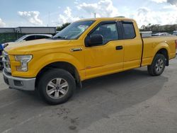 Salvage trucks for sale at Orlando, FL auction: 2015 Ford F150 Super Cab