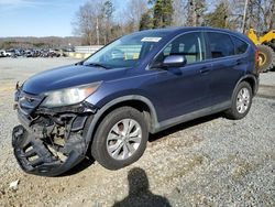 Salvage cars for sale from Copart Concord, NC: 2012 Honda CR-V EX