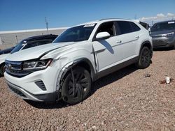 Salvage cars for sale from Copart Phoenix, AZ: 2021 Volkswagen Atlas Cross Sport SE