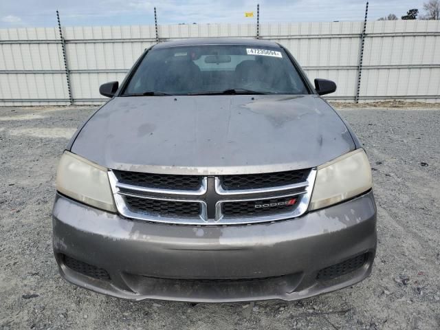 2012 Dodge Avenger SE