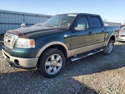 Salvage cars for sale from Copart Kansas City, KS: 2007 Ford F150 Supercrew