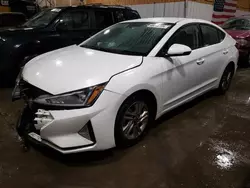 Salvage cars for sale at Anchorage, AK auction: 2019 Hyundai Elantra SEL