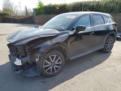 Salvage cars for sale from Copart San Martin, CA: 2018 Mazda CX-5 Grand Touring