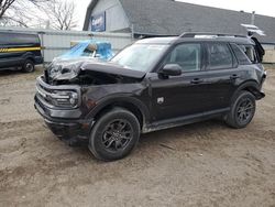Salvage cars for sale from Copart Davison, MI: 2021 Ford Bronco Sport BIG Bend