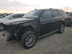 Salvage cars for sale at Indianapolis, IN auction: 2018 Ford Expedition Limited
