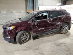 Salvage cars for sale from Copart Eldridge, IA: 2019 Ford Edge Titanium