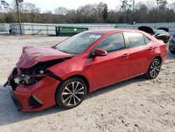 Salvage cars for sale at Augusta, GA auction: 2017 Toyota Corolla L