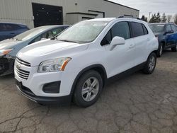 Salvage cars for sale at Woodburn, OR auction: 2015 Chevrolet Trax 1LT