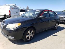 Salvage cars for sale from Copart Hayward, CA: 2010 Hyundai Elantra Blue