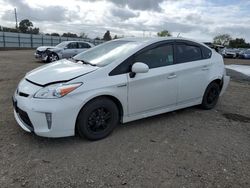 Salvage cars for sale from Copart San Martin, CA: 2015 Toyota Prius