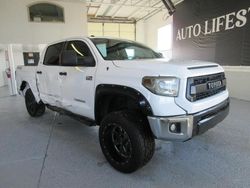 Toyota salvage cars for sale: 2015 Toyota Tundra Crewmax SR5