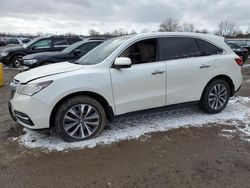 Salvage cars for sale from Copart London, ON: 2015 Acura MDX Technology