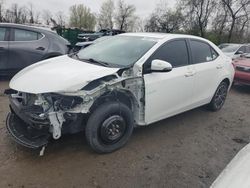 Salvage cars for sale at Baltimore, MD auction: 2016 Toyota Corolla L