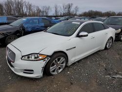 Salvage cars for sale at New Britain, CT auction: 2015 Jaguar XJL Portfolio