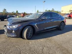 Salvage cars for sale from Copart Gaston, SC: 2019 Genesis G70 Advanced