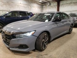 Honda Accord salvage cars for sale: 2021 Honda Accord Sport