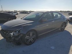 Salvage cars for sale from Copart Arcadia, FL: 2016 Honda Accord Sport