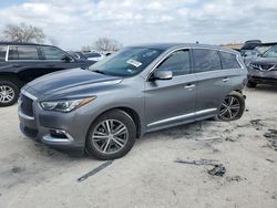 Salvage cars for sale from Copart Haslet, TX: 2020 Infiniti QX60 Luxe