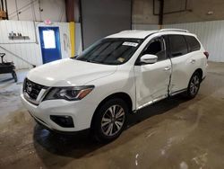 Salvage cars for sale from Copart Glassboro, NJ: 2017 Nissan Pathfinder S