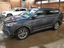 Hyundai Vehiculos salvage en venta: 2017 Hyundai Santa FE SE