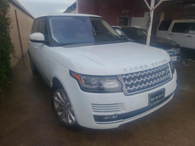 2016 Land Rover Range Rover HSE