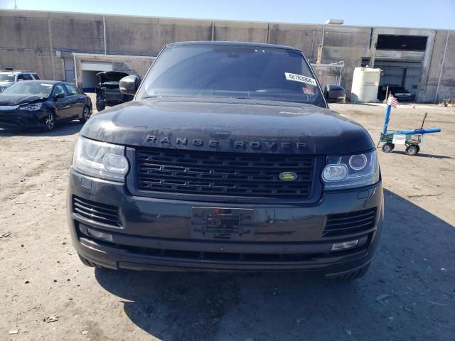 2016 Land Rover Range Rover HSE