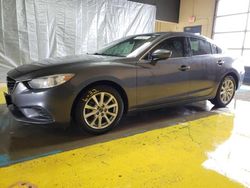 Salvage cars for sale at Indianapolis, IN auction: 2016 Mazda 6 Sport