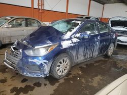 Salvage cars for sale from Copart Rocky View County, AB: 2018 Hyundai Accent SE