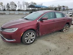 Chrysler 200 salvage cars for sale: 2015 Chrysler 200 Limited