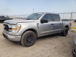 Salvage cars for sale at Houston, TX auction: 2021 Ford F150 Supercrew