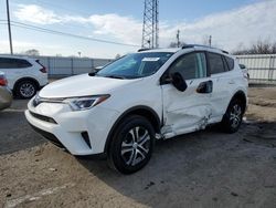 Toyota Rav4 LE salvage cars for sale: 2018 Toyota Rav4 LE