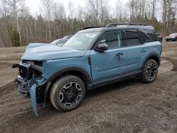 Salvage cars for sale from Copart Bowmanville, ON: 2023 Ford Bronco Sport Outer Banks