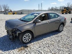 Toyota salvage cars for sale: 2017 Toyota Corolla L