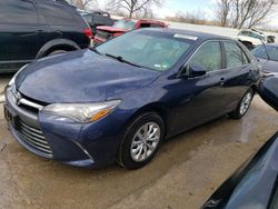 Salvage cars for sale at Bridgeton, MO auction: 2015 Toyota Camry LE