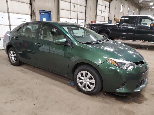 2016 Toyota Corolla ECO