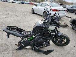 Salvage cars for sale from Copart Baltimore, MD: 2016 Kawasaki KLE650 F