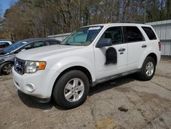 Ford salvage cars for sale: 2012 Ford Escape XLT