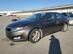 Salvage cars for sale at Louisville, KY auction: 2012 KIA Optima EX