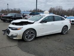 Salvage cars for sale from Copart East Granby, CT: 2023 Chevrolet Malibu LT