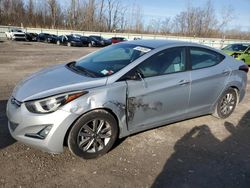 Vehiculos salvage en venta de Copart Leroy, NY: 2014 Hyundai Elantra SE