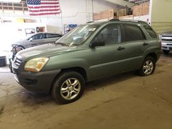 Salvage cars for sale at Ham Lake, MN auction: 2007 KIA Sportage EX