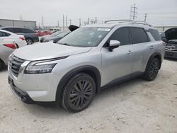 Salvage cars for sale at Haslet, TX auction: 2022 Nissan Pathfinder SL