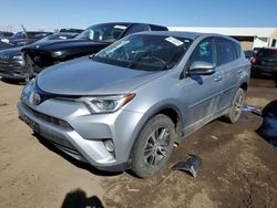 Toyota Rav4 XLE salvage cars for sale: 2017 Toyota Rav4 XLE