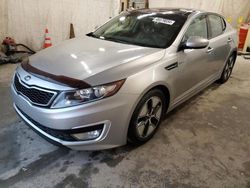 Salvage cars for sale from Copart Madisonville, TN: 2013 KIA Optima Hybrid