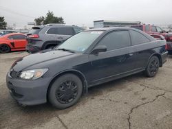 Honda Civic salvage cars for sale: 2004 Honda Civic LX