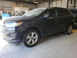 Salvage cars for sale at Rogersville, MO auction: 2017 Ford Edge SE