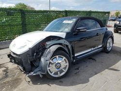 Vehiculos salvage en venta de Copart Orlando, FL: 2014 Volkswagen Beetle